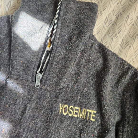EARTH RAGZ MENS YOSEMITE HALF ZIP *VTG* - Picture 2 of 6
